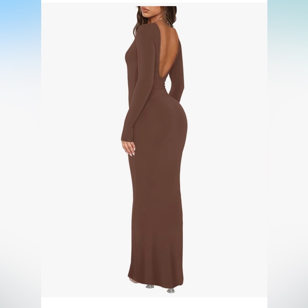 Backless Maxi Dress